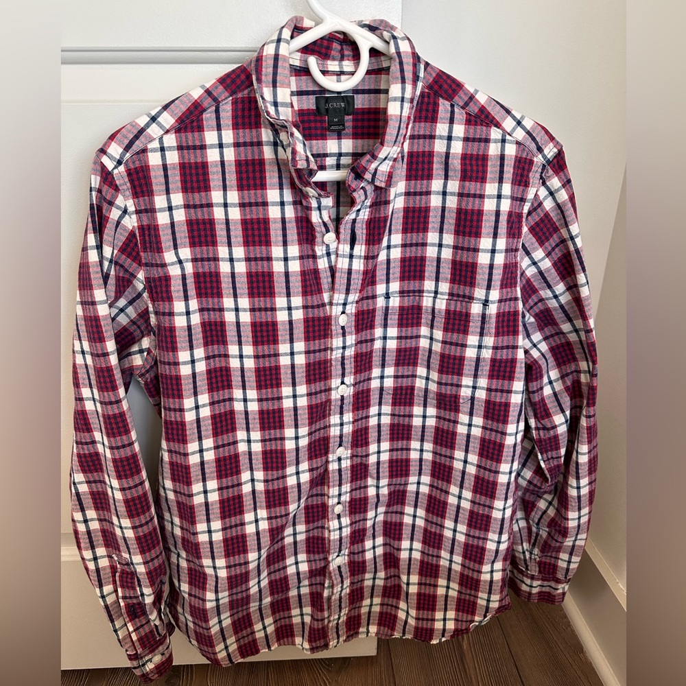 Men’s Jcrew plaid button down
